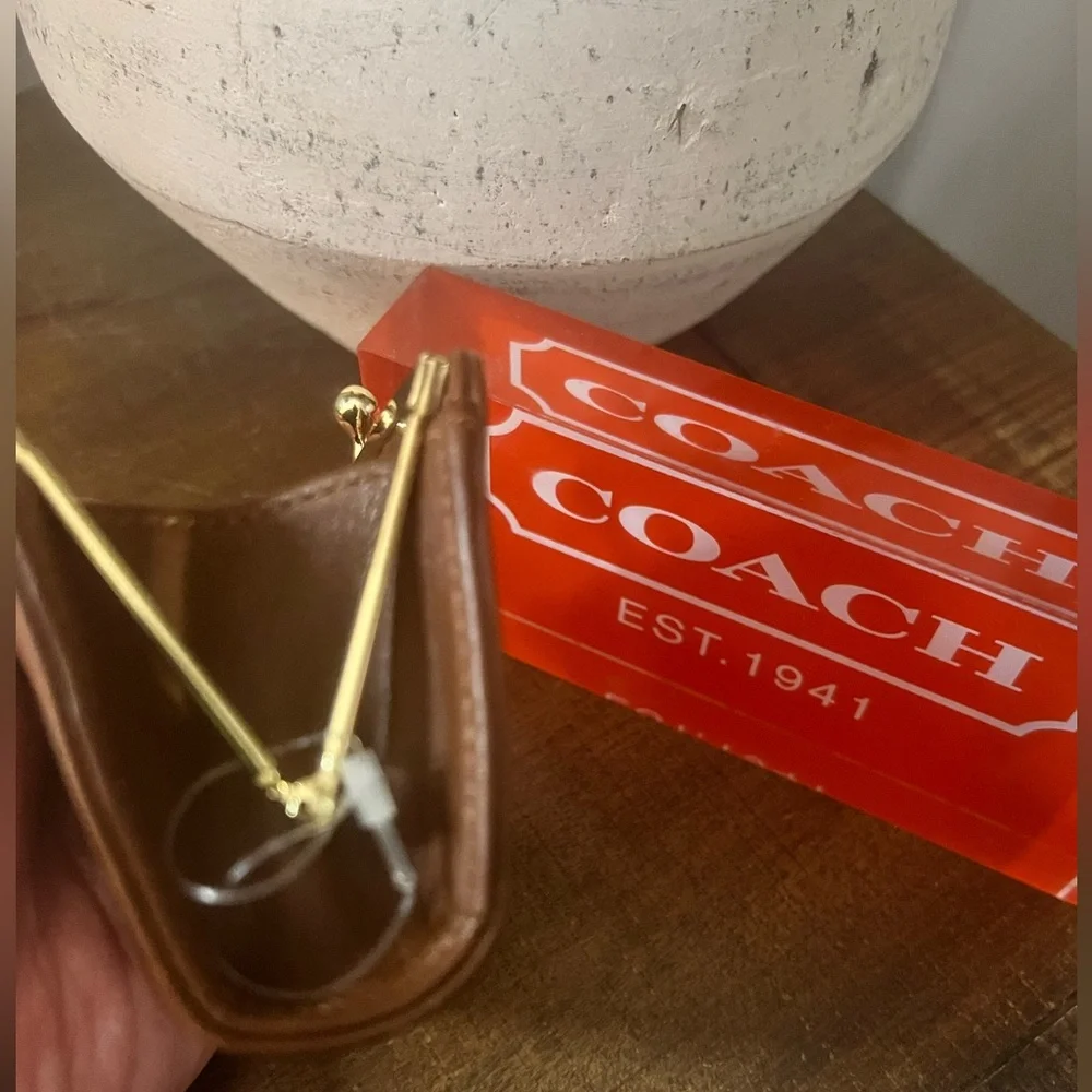 Coach Vintage Framed Coin Purse (NWT)